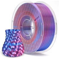 Пластик для 3D-принтера ELEGOO PLA Silk 1кг, 1.75мм, blue purple (50.203.0662)