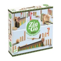 Настільна гра Djeco гра-конструктор Zig&Go 27 деталей (DJ05641)