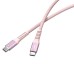 Дата кабель USB-C to USB-C 1.2m Magnetic 60W pink Verbatim (31853)