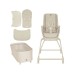 Стілець для годування Lionelo MADDIE SET BEIGE (LO-MADDIE SET BEIGE)