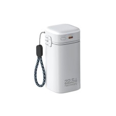 Батарея універсальна Atria 20000mAh, PD/22.5W, QC/3.0, Built-in flashlight, White (WPD-69)