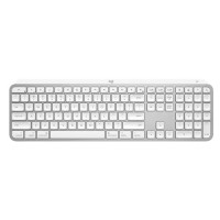 Клавіатура Logitech MX Keys S для MAC Bluetooth/Wireless UA Pale Grey (920-011638)