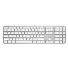 Клавіатура Logitech MX Keys S для MAC Bluetooth/Wireless UA Pale Grey (920-011638)