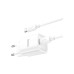 Зарядний пристрій HOCO C148A USB-C PD30W + cable USB-C to USB-C white (6942007630320)