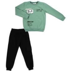 Спортивний костюм дитячий Breeze ENJOI (20536-128B-olive)