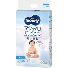 Підгузки Moony L (9-14 кг) 54 шт (4903111244911)