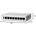 Комутатор мережевий Cisco C1200-8T-D