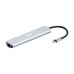 Концентратор 2E USB-C 8-in-1 1xUSB 2.0 + 1xUSB 3.0 + 2xUSB-C PD + HDMI + microSD/SD + 1xRJ45 0.13m gray (2E-W2681)