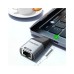 Перехідник USB-C to RJ45 1000Mbps Essager (EZJRJK-MJ0G-P)