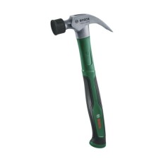 Молоток Bosch столярний, 450г, рукоятка скловолокно, цвяходер, з м‘яким бампером (1.600.A03.4GK)