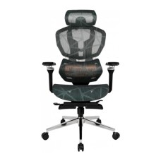 Крісло ігрове GT Racer X-7002 Black/Black/Green (X-7002 Black/Black/Green (Massage))