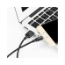 Дата кабель USB 2.0 AM to Micro 5P 1.0m 2.4A nylon X14 black HOCO (6957531062844)
