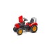 Веломобіль Falk трактор на педалях з причепом Червоний (2020AB)