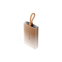Батарея універсальна VENTION 10000mAh 22,5W PD, USB-A, USB-C In/Out, Lightning In/Out, LED display, Gold (FHZJ0)