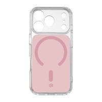 Чохол до мобільного телефона Armorstandart Clear Hybrid MagCase Apple iPhone 18 Pro / 17 Pro Pink (ARM91747)