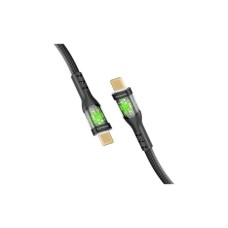 Дата кабель USB-C to USB-C transline-cc200.black Promate (transline-cc200.black)