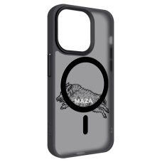 Чохол до мобільного телефона Armorstandart Uniq Magsafe Apple iPhone 15 Pro Maza Boar 1 Black (ARM76326)