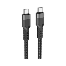 Дата кабель USB-C to USB-C 1.2m 60W U110 black HOCO (6931474770622)
