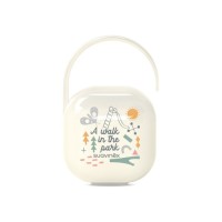 Контейнер для пустушок Suavinex A walk in the park білий (308201)