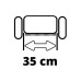 Аератор Einhell GE-SC 36/35 Li - Solo 36V, 35см, безщітковий, ножі 16шт (без АКБ та ЗП) (3420680)