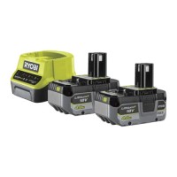 Набір акумулятор + зарядний пристрій Ryobi ONE+ RC18120-242X, 18V, 1х2Ah, 1х4Ah, ЗП 2A (5133005961)