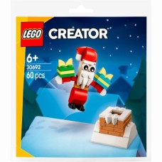 Конструктор LEGO recruitment Creator Різдвяні забави з димарем із Сантою (30692)