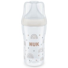 Пляшечка для годування Nuk Perfect Match М Веселка, пластикова, 260 мл (3954136)