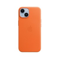 Чохол до мобільного телефона Apple iPhone 14 Leather Case with MagSafe - Orange (MPP83)