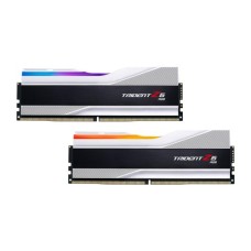 Модуль пам'яті для комп'ютера DDR5 32GB (2x16GB) 6000 MHz Trident Z5 NEO RGB Silver G.Skill (F5-6000J3040F16GX2-TZ5RS)