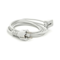 Кабель живлення C7 1.8m 0.75mm2 for MacBook white Voltronic (03620)