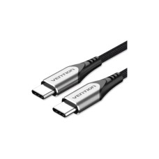 Дата кабель USB-C to USB-C 2.0m aluminum gray Vention (TADHH)