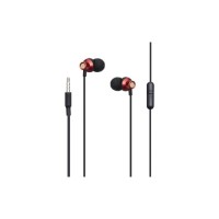 Навушники XO EP15 In-ear Metal Earphone 1.2 м Red (6920680866182)