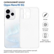 Чохол до мобільного телефона BeCover Oppo Reno15 5G Transparancy (715058)
