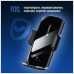 Універсальний автотримач ColorWay FlameGrip, автозажим, Wireless Charger 15W Black (CW-CHAW070Q-BK)