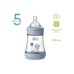 Пляшечка для годування Chicco Perfect 5 із силіконовою соскою 0+ місяців 150 мл Блакитна (20211.22.40)