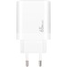 Зарядний пристрій XoKo 1xUSB-C PD65W + 1xUSB QC3.0 GaN white (XK-QC-620)