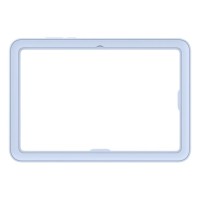 Чохол до планшета Samsung Frame Cover Samsung Galaxy Tab S11 Blue (EF-JX730CLEGWW)