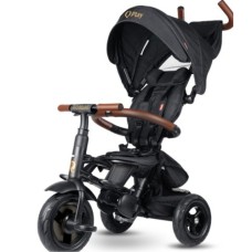 Дитячий велосипед QPlay Rito Deluxe Складаний Триколісний Black (S380-17RitoDeluxeBlack)