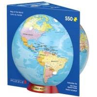 Пазл Eurographics Мапа світу подарункова коробка 550 елементів (8551-5863)