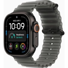 Смарт-годинник Apple Watch Ultra 4 GPS + Cellular 49mm Black Titanium Case with Translucent Black Ocean Band (MJAY4QI/A)