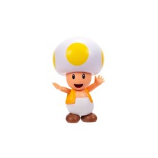 Фігурка Super Mario з артикуляцією - Жовтий Тоад 6 см (41291i-GEN)
