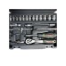 Набір інструментів GTM 46шт. 1/4" 4-14мм, кейс (GTS-046)