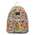 Рюкзак шкільний Loungefly Nickelodeon - Nick Rewind Gang AOP Mini Backpack (NICBK0023)