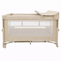 Дитячий манеж Velano з другим ярусом та пеленатором Tino, beige (46161)