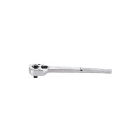 Тріскачка KING TONY 1/2" 250 мм рукоятка металева з накаткою (4771-10BR)