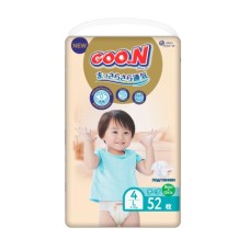 Підгузки GOO.N Premium Soft 9-14 кг Розмір 4 L На липучках 52 шт (F1010101-155)