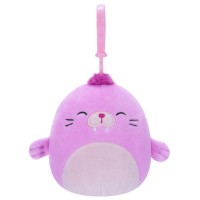 М'яка іграшка Squishmallows на кліпсі – Морж Пепе 9 см (SQCP00150)