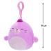 М'яка іграшка Squishmallows на кліпсі – Морж Пепе 9 см (SQCP00150)
