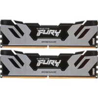 Модуль пам'яті для комп'ютера DDR5 32GB (2x16GB) 8000 MHz Renegade Silver XMP Kingston Fury (ex.HyperX) (KF580C38RSK2-32)