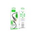 Кабель мультимедійний Lightning to 3.5mm M 1.0m black Black HOCO (6931474791153)